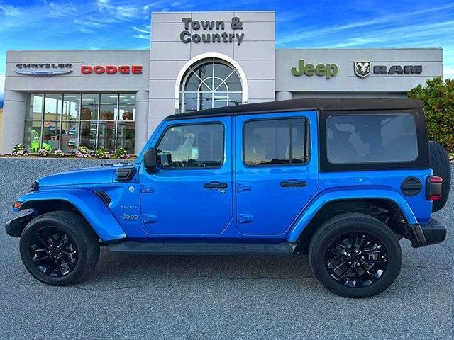 used 2021 Jeep Wrangler Unlimited 4xe car, priced at $31,295