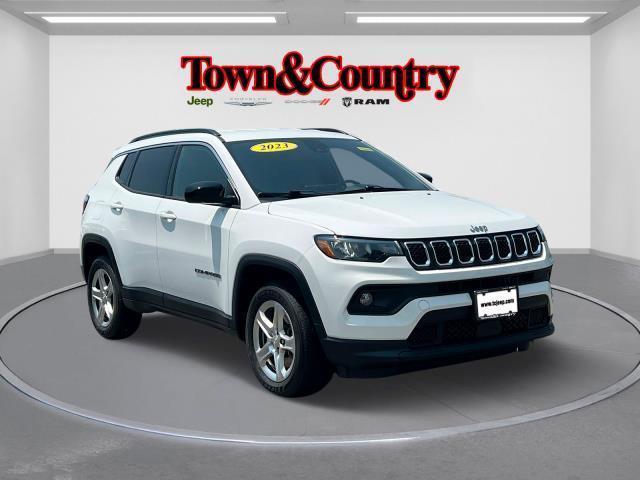 used 2023 Jeep Compass car, priced at $22,495