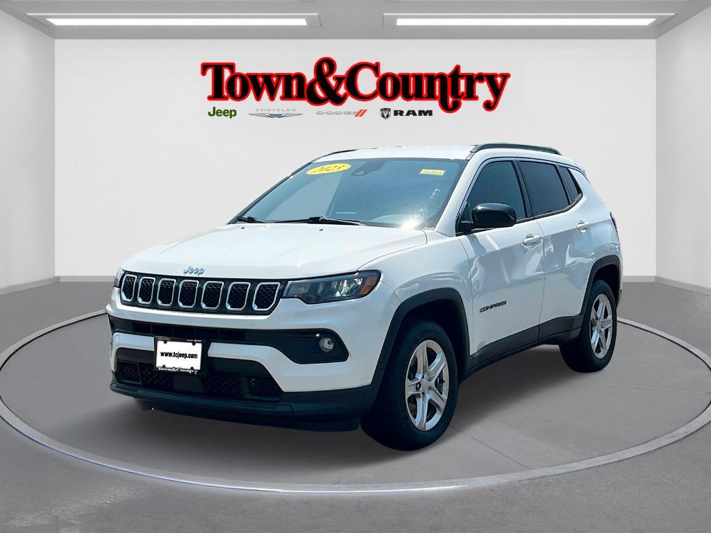 used 2023 Jeep Compass car, priced at $22,495
