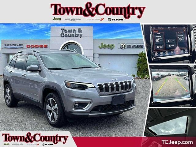 used 2021 Jeep Cherokee car, priced at $20,875