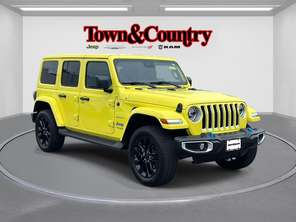 used 2022 Jeep Wrangler Unlimited 4xe car, priced at $30,946