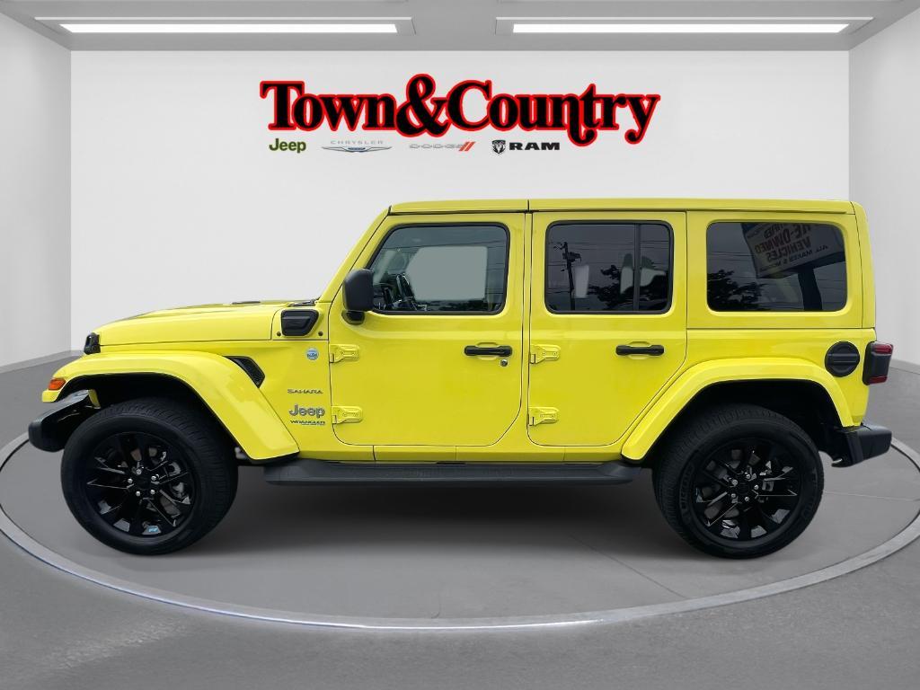 used 2022 Jeep Wrangler Unlimited 4xe car, priced at $30,946