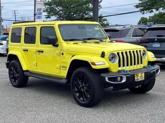 used 2022 Jeep Wrangler Unlimited 4xe car, priced at $31,762
