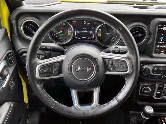 used 2022 Jeep Wrangler Unlimited 4xe car, priced at $31,762