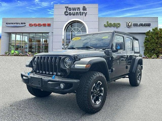 used 2021 Jeep Wrangler Unlimited 4xe car, priced at $33,995