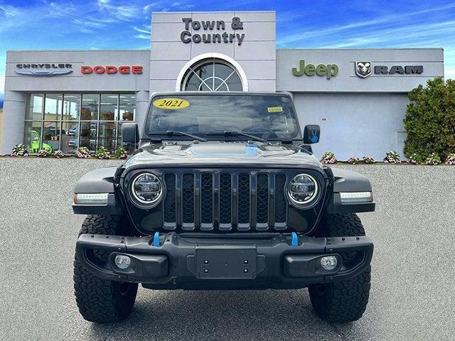 used 2021 Jeep Wrangler Unlimited 4xe car, priced at $33,995