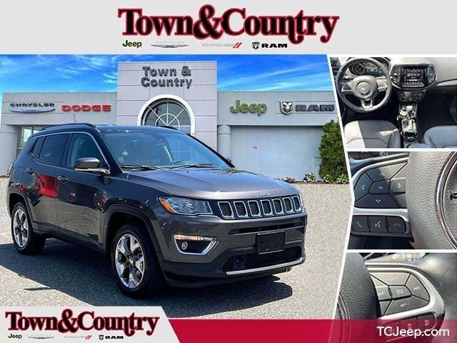 used 2021 Jeep Compass car, priced at $17,475