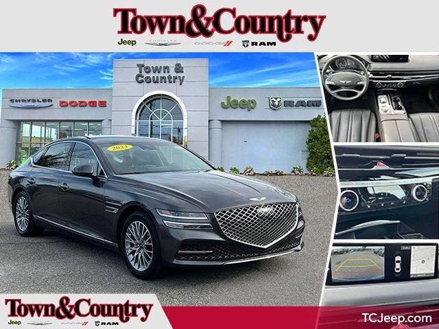 used 2023 Genesis G80 car, priced at $35,995