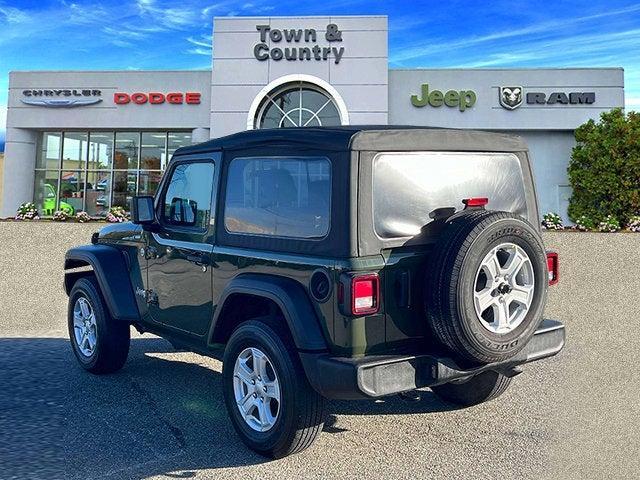 used 2021 Jeep Wrangler car, priced at $25,495