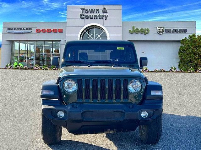 used 2021 Jeep Wrangler car, priced at $25,495