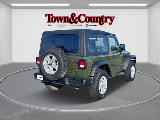 used 2021 Jeep Wrangler car, priced at $25,934