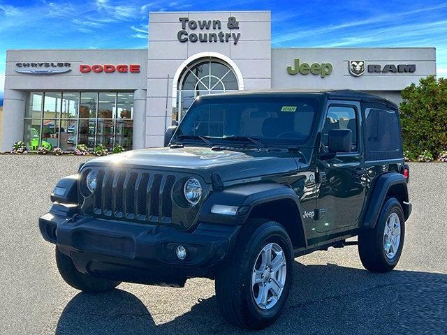 used 2021 Jeep Wrangler car, priced at $25,495