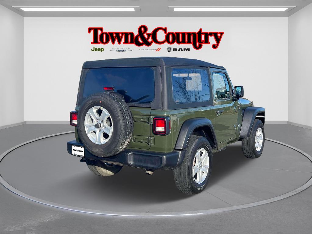 used 2021 Jeep Wrangler car, priced at $24,495