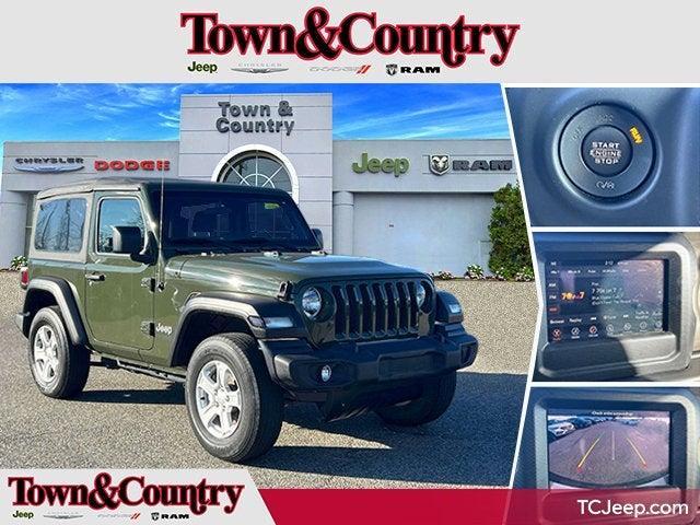 used 2021 Jeep Wrangler car, priced at $25,495