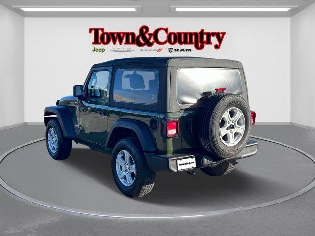 used 2021 Jeep Wrangler car, priced at $25,934