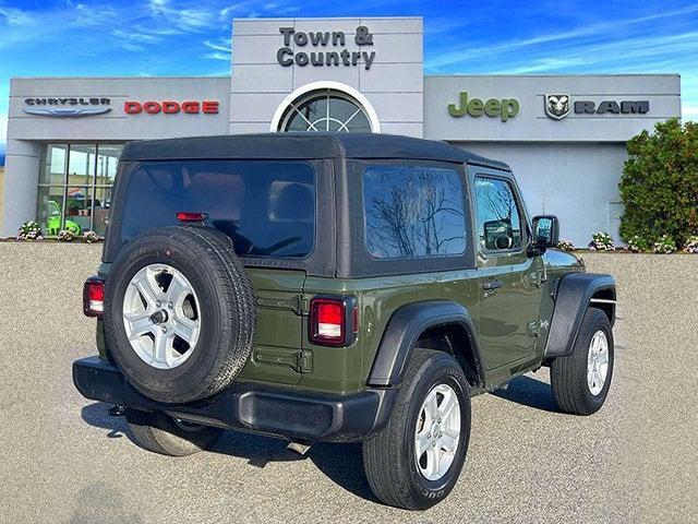 used 2021 Jeep Wrangler car, priced at $25,495