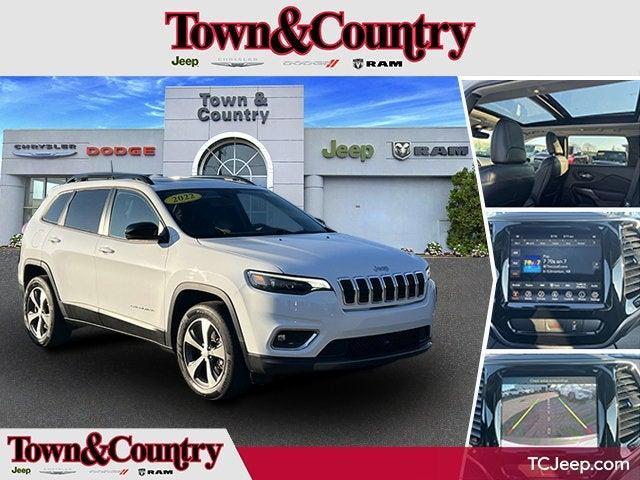 used 2022 Jeep Cherokee car, priced at $27,895