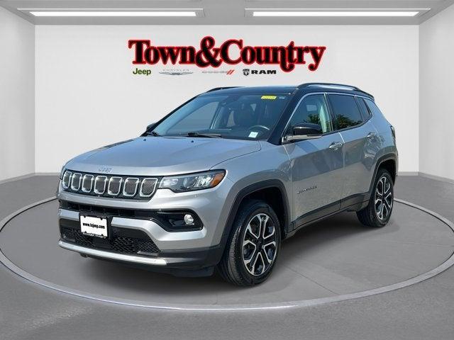used 2022 Jeep Compass car, priced at $21,495