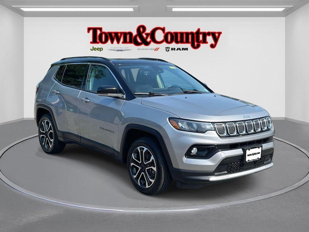 used 2022 Jeep Compass car, priced at $18,944