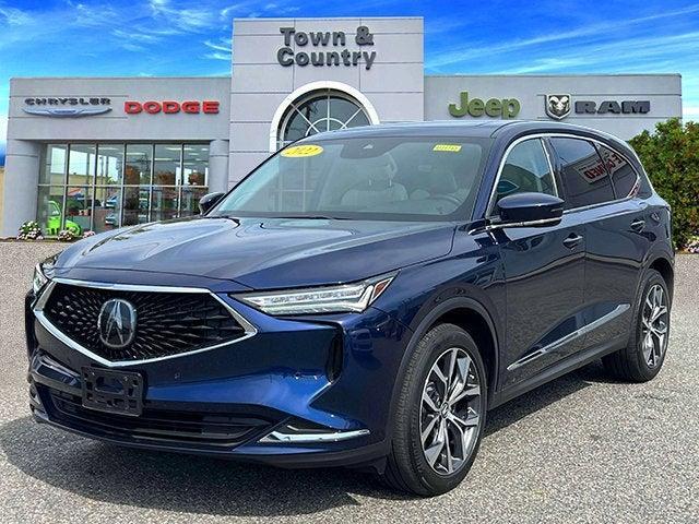 used 2022 Acura MDX car, priced at $37,995