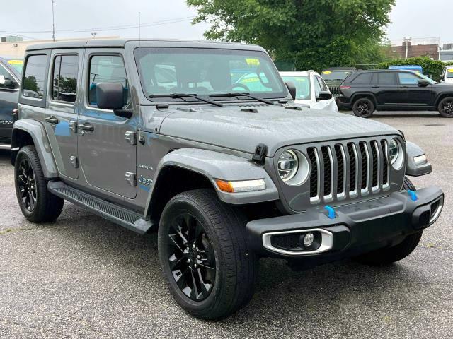 used 2022 Jeep Wrangler Unlimited 4xe car, priced at $33,995
