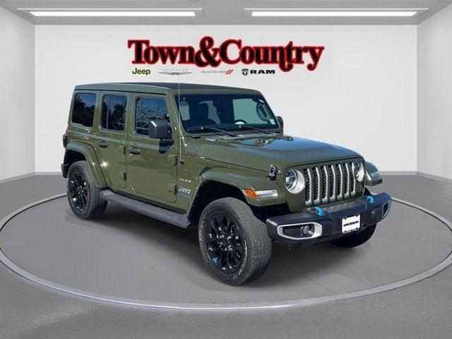 used 2022 Jeep Wrangler Unlimited 4xe car, priced at $32,533