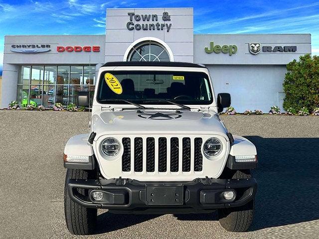 used 2021 Jeep Gladiator car, priced at $29,395