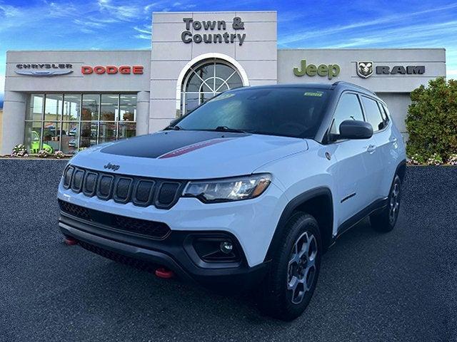 used 2022 Jeep Compass car, priced at $23,395
