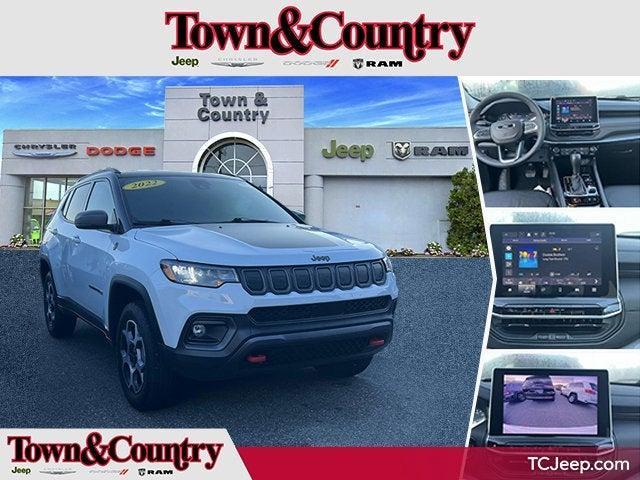 used 2022 Jeep Compass car, priced at $25,495