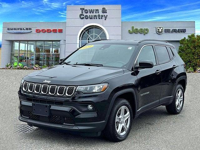 used 2023 Jeep Compass car, priced at $23,495