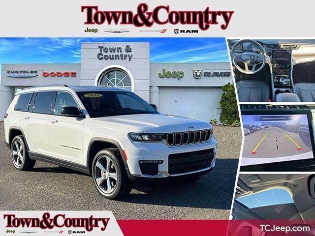 used 2021 Jeep Grand Cherokee L car, priced at $29,795