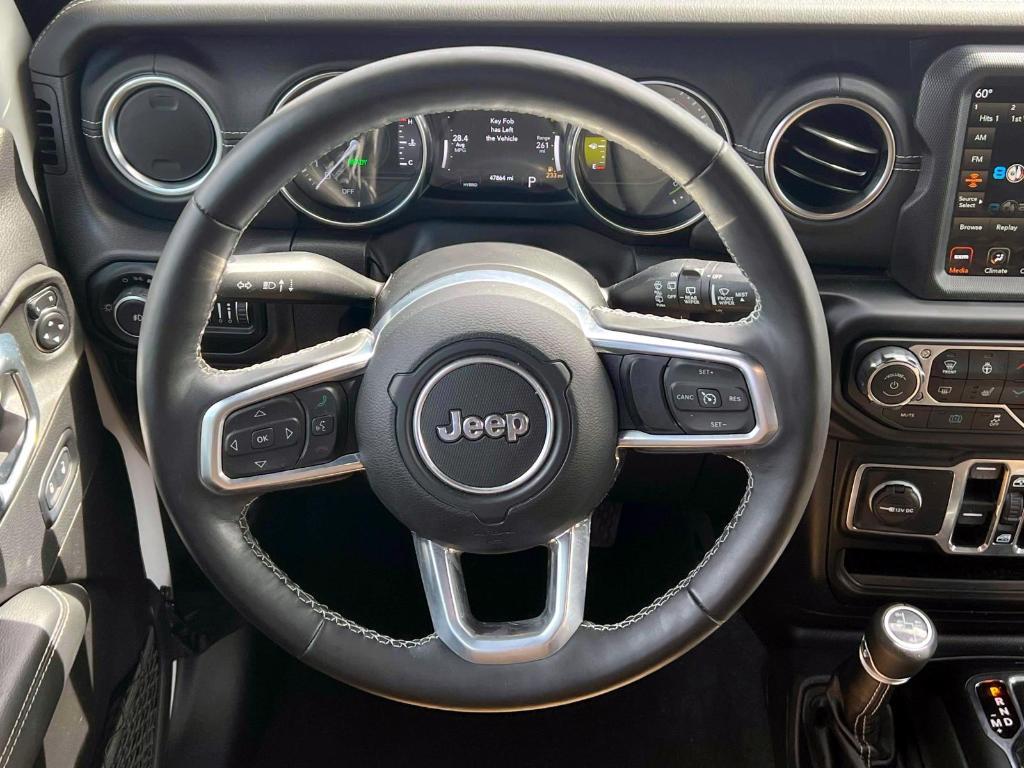 used 2022 Jeep Wrangler Unlimited 4xe car, priced at $31,463