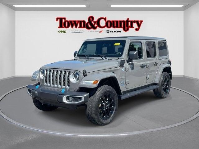 used 2022 Jeep Wrangler Unlimited 4xe car, priced at $31,713
