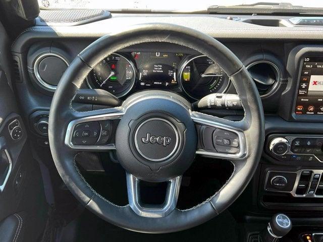 used 2022 Jeep Wrangler Unlimited 4xe car, priced at $31,713