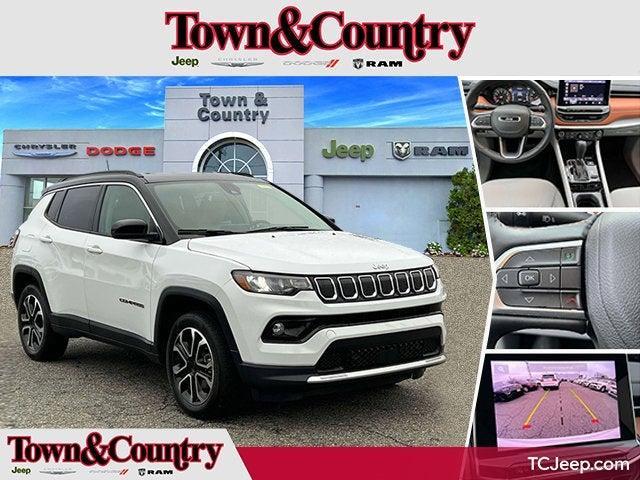 used 2022 Jeep Compass car, priced at $22,895