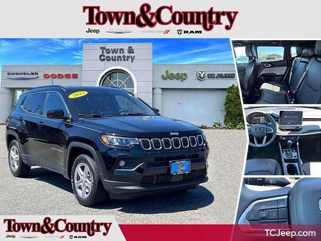 used 2023 Jeep Compass car, priced at $22,495