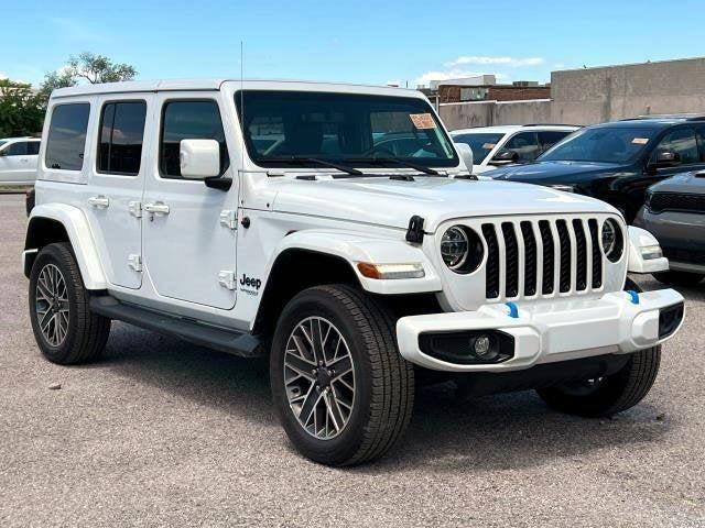 used 2022 Jeep Wrangler Unlimited 4xe car, priced at $43,995