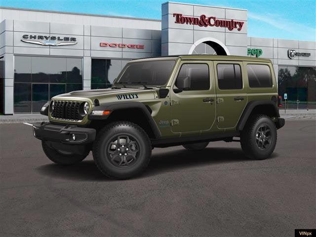 new 2025 Jeep Wrangler 4xe car, priced at $60,405