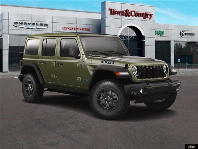 new 2025 Jeep Wrangler 4xe car, priced at $60,405