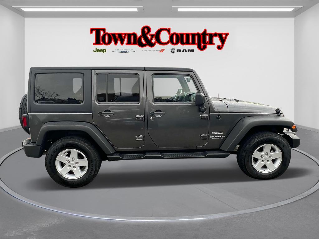 used 2017 Jeep Wrangler Unlimited car, priced at $20,995