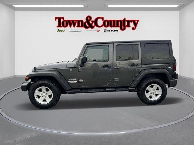 used 2017 Jeep Wrangler Unlimited car, priced at $17,732