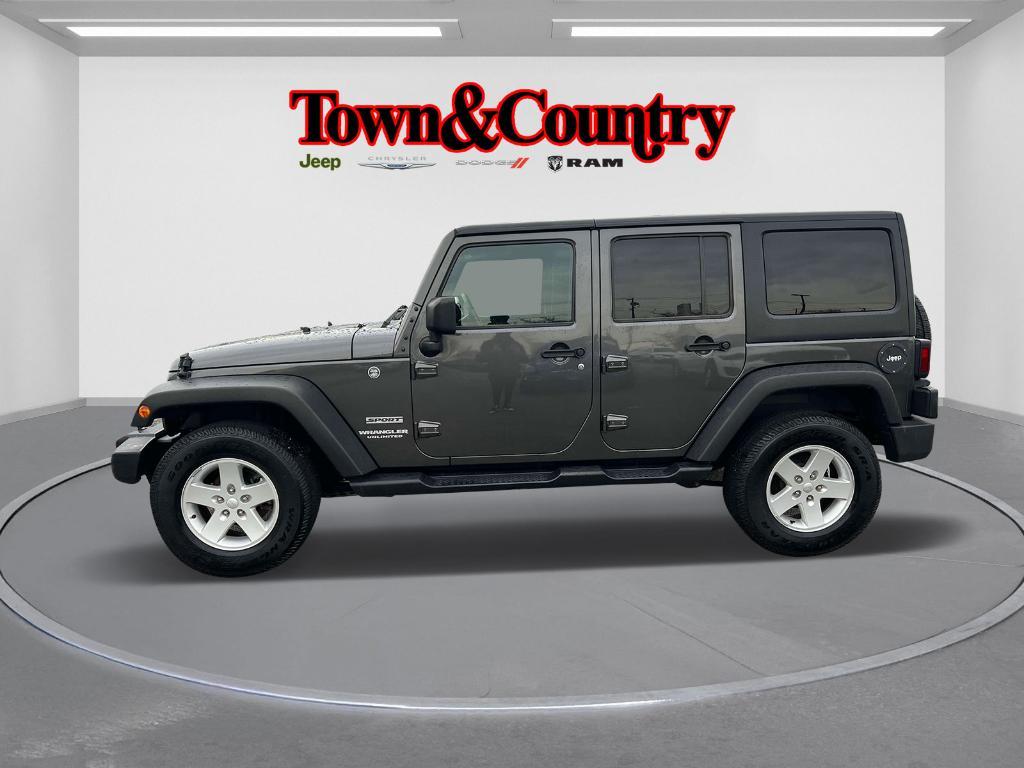 used 2017 Jeep Wrangler Unlimited car, priced at $21,995