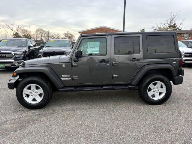 used 2017 Jeep Wrangler Unlimited car, priced at $20,995