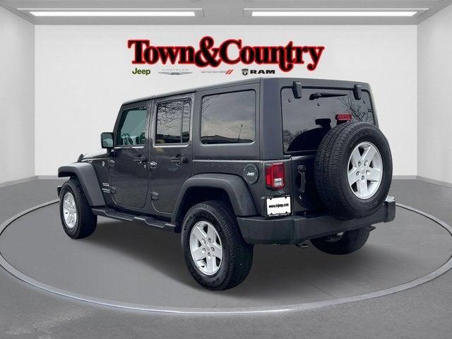 used 2017 Jeep Wrangler Unlimited car, priced at $17,732
