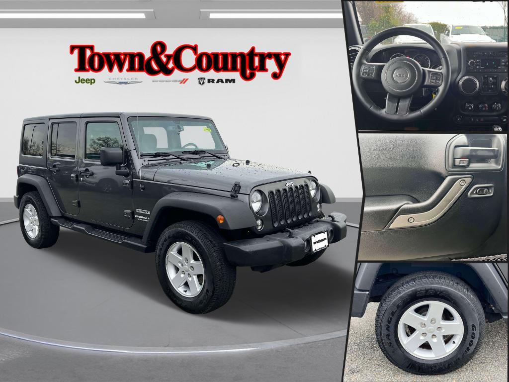 used 2017 Jeep Wrangler Unlimited car, priced at $20,995