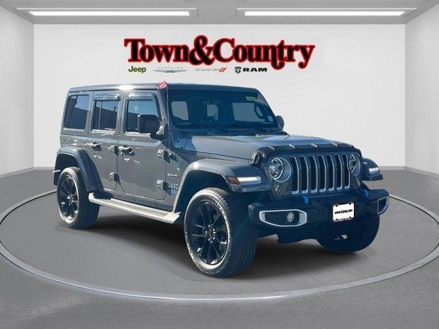 used 2022 Jeep Wrangler Unlimited 4xe car, priced at $32,754