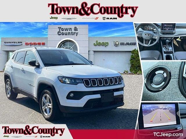 used 2023 Jeep Compass car, priced at $23,395