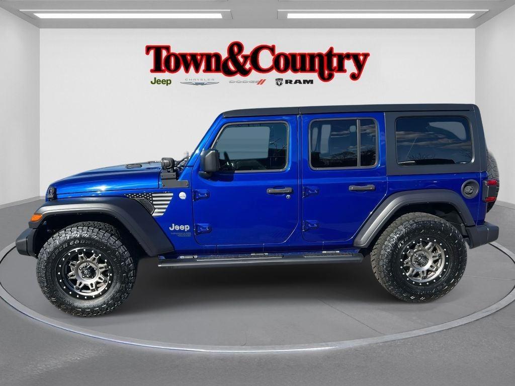 used 2019 Jeep Wrangler Unlimited car, priced at $20,377
