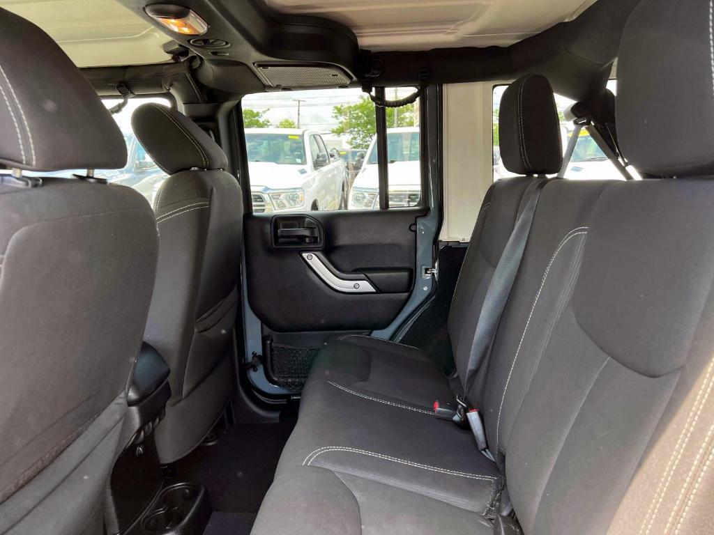 used 2015 Jeep Wrangler Unlimited car, priced at $17,995