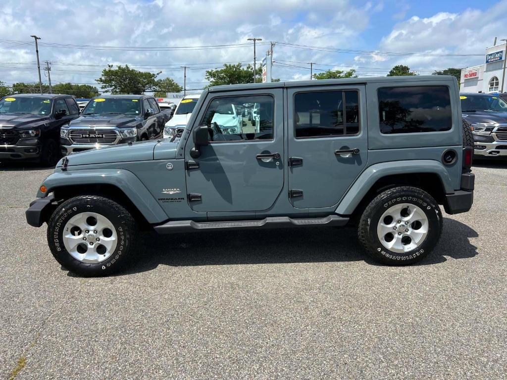 used 2015 Jeep Wrangler Unlimited car, priced at $17,995
